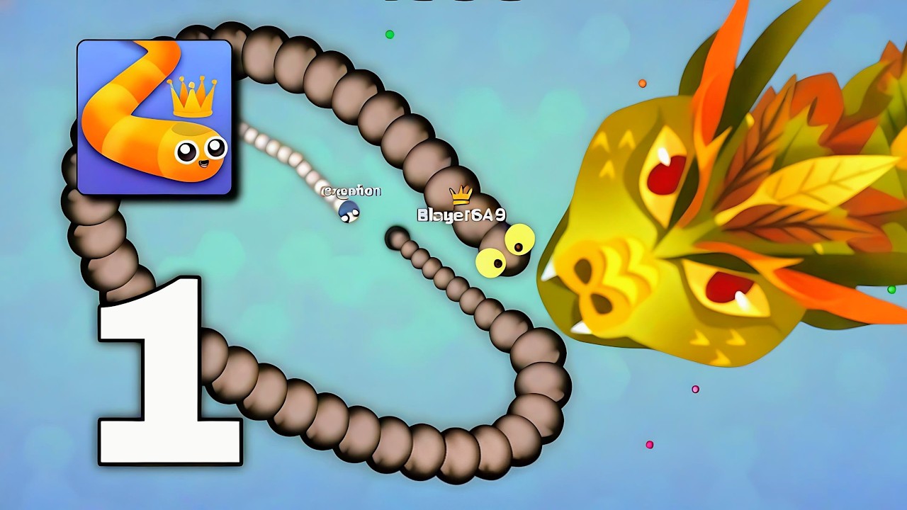 Snake.io 🐍 Big Dragon Snake 🐍 Comes to eat - Best Epic Score Gameplay - #1