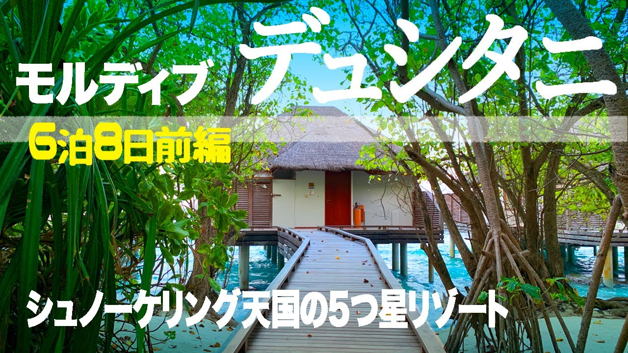 [前編]モルディブのオールインクルーシブ最高リゾート！ハウスリーフとドロップオフがすぐ近くのデュシタニ（デュジット・タニ）