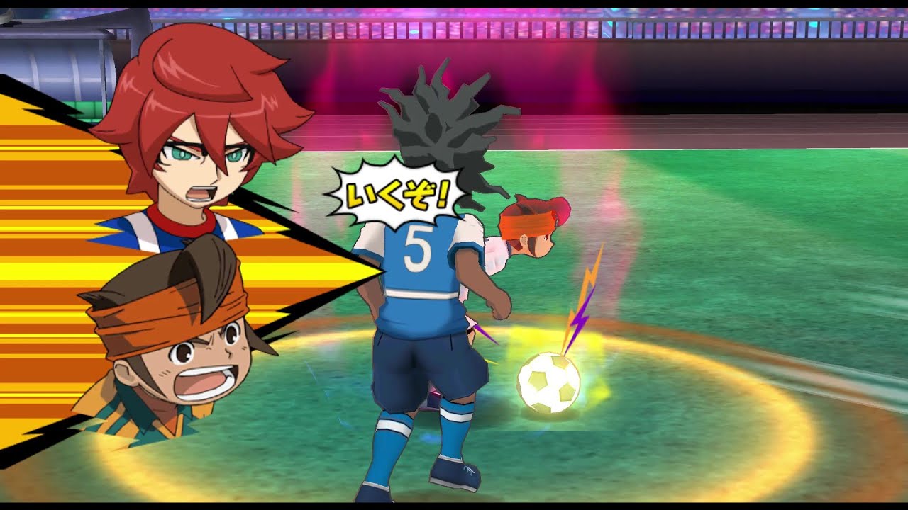 Inazuma Eleven Go Strikers 2013 - Zeus vs Diamond Dust 2.0 Wii 1080p (Dolphin/Gameplay)
