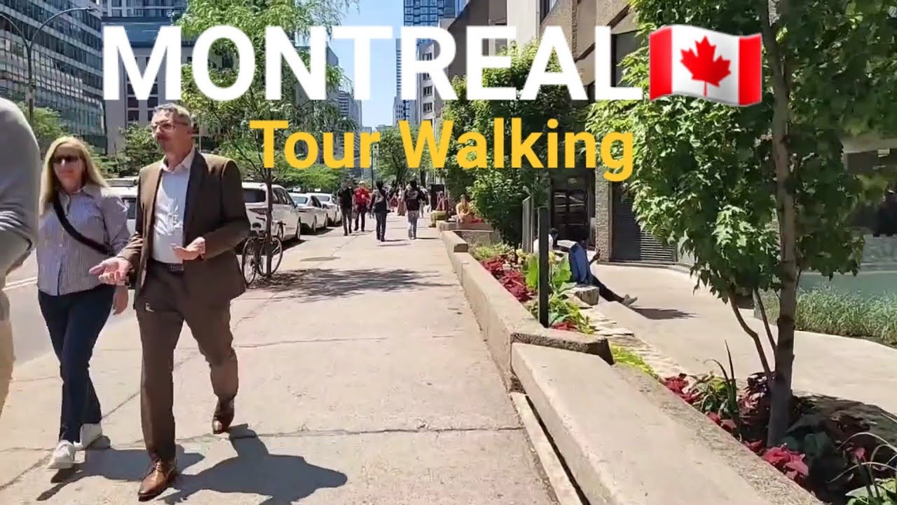 Walking Tour Montreal Downtown and Sainte Catherine East Street