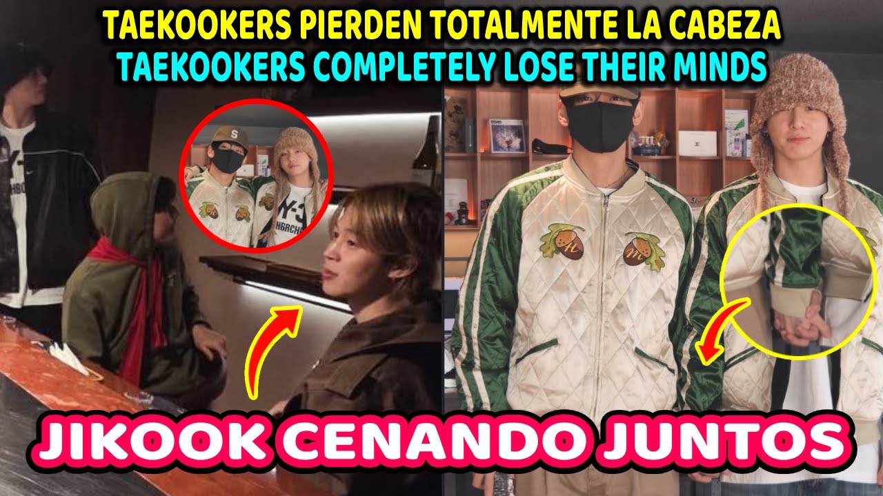 ¡JIKOOK CENANDO JUNTOS! ¡TAEKOOKERS HACEN EL RIDÍCULO! ¿QUÉ PASA CON TAE? ¿DE LA MANO?😱