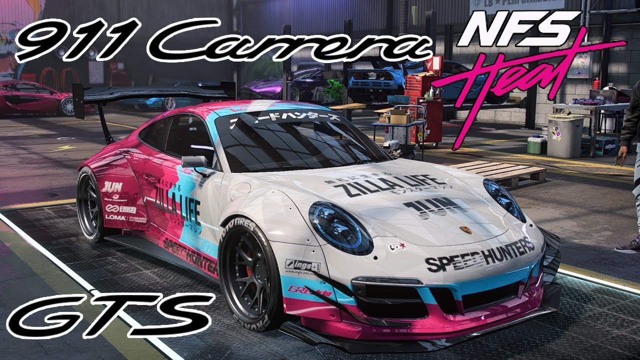 Need for Speed HEAT [แต่งรถ] - สีหวานๆแต่ดุเอาเรื่อง! (Porsche 911 Carrera GTS)