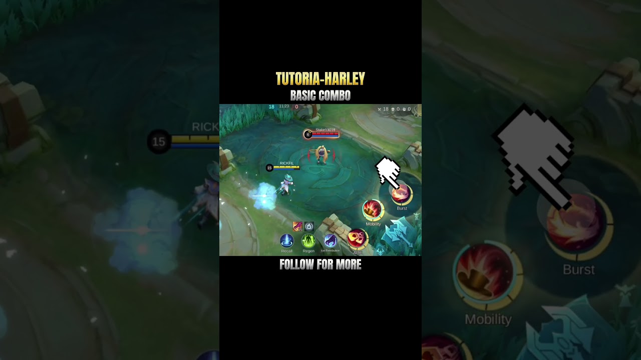 Tutorial Harley Mobile Legends | Fast Combo #mobilelegends