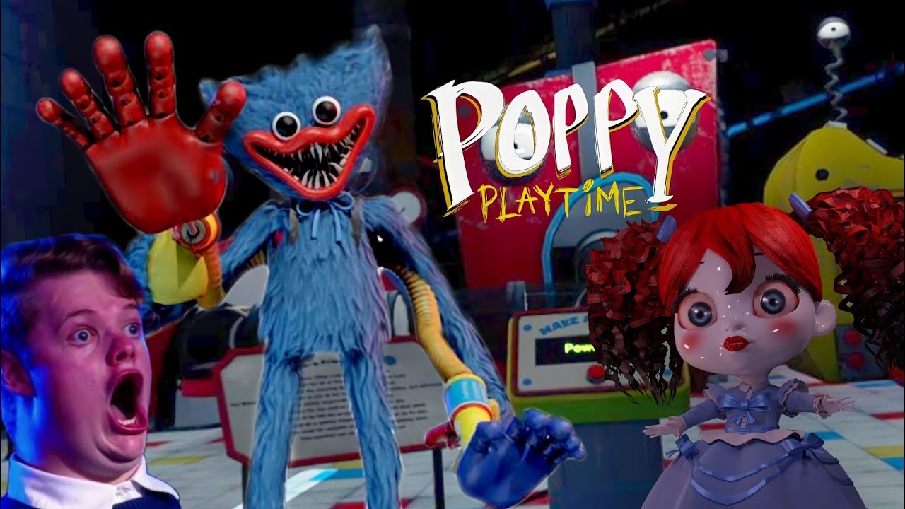 Poppy Playtime Gameplay | Huggy Wuggy Chummi leke Bhaga