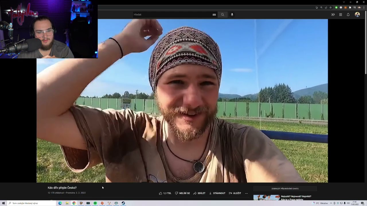 Reakce na Kdo dřív přejde Česko od @vagabundinacestach
