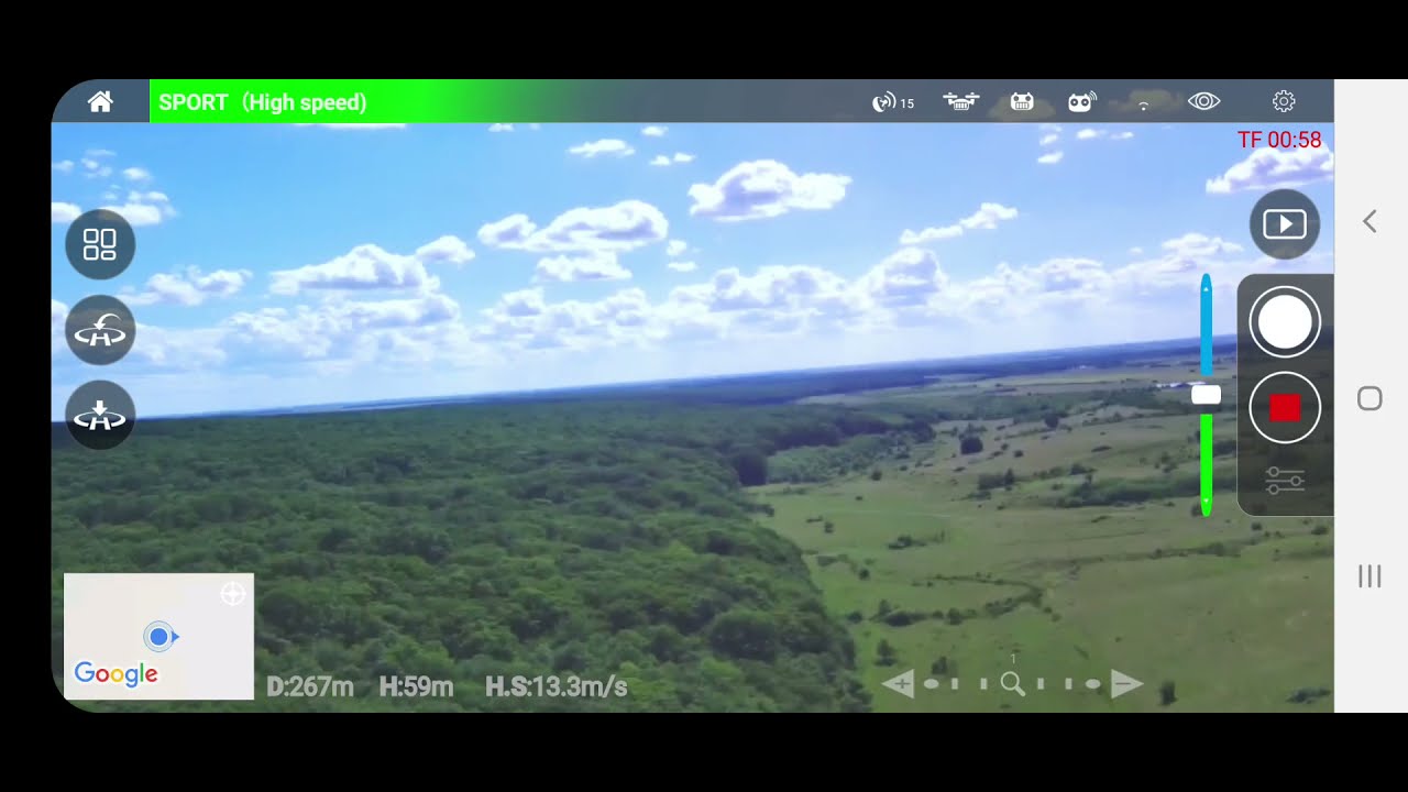 MJX Bugs 16 Pro range test (768m)