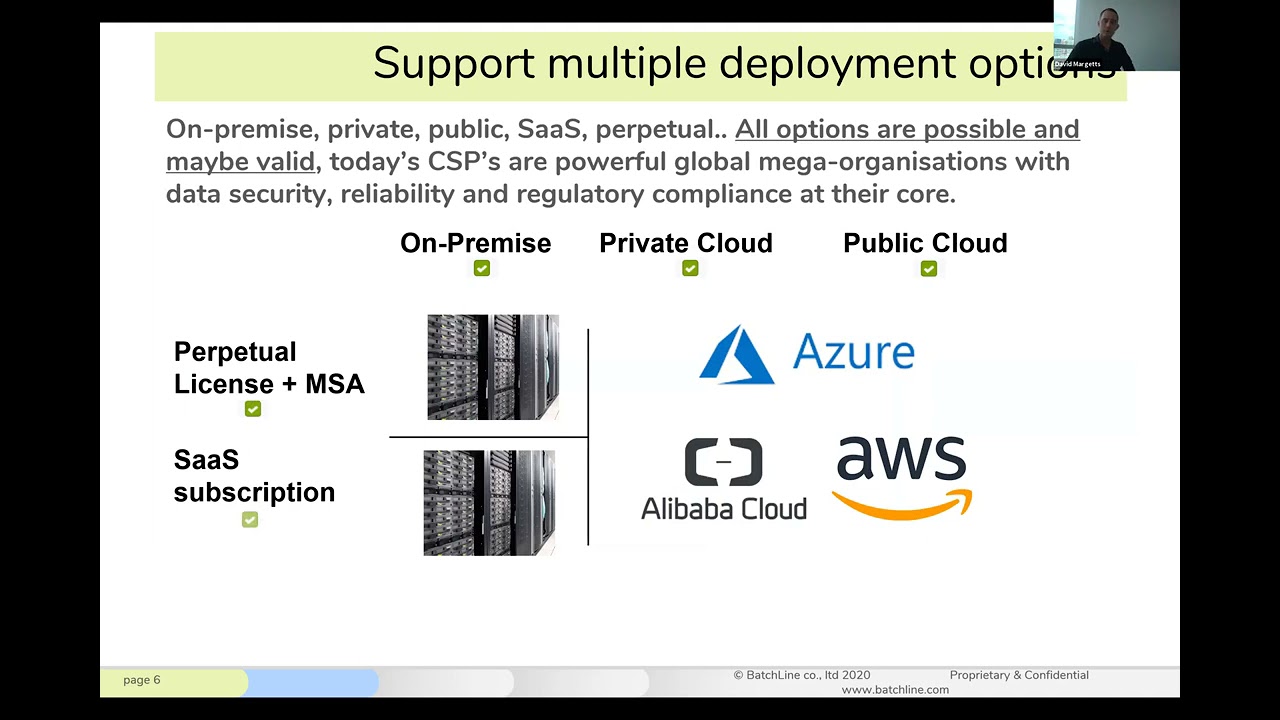Factorytalk: Electronic Batch Record (EBR) in the cloud