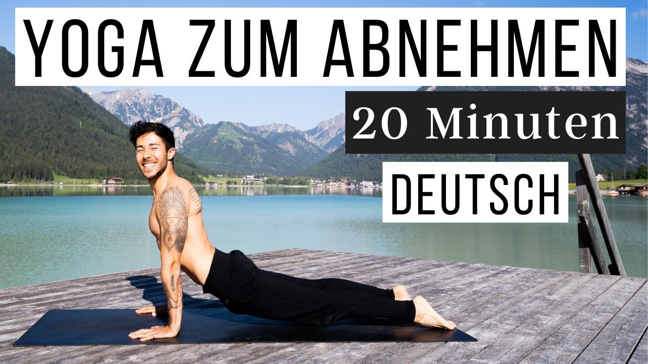 YOGA ZUM ABNEHMEN - 20 Minuten Flow für den ganzen Körper I Dehnen, Kraft & volle Power! (Deutsch)