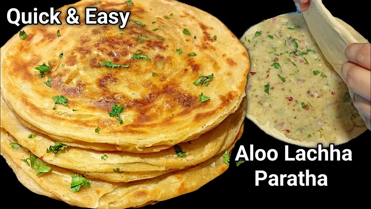 Aloo Stuff Lachha Paratha Recipe | Quick and Easy Recipe | Aloo Laccha Paratha | Aloo Paratha