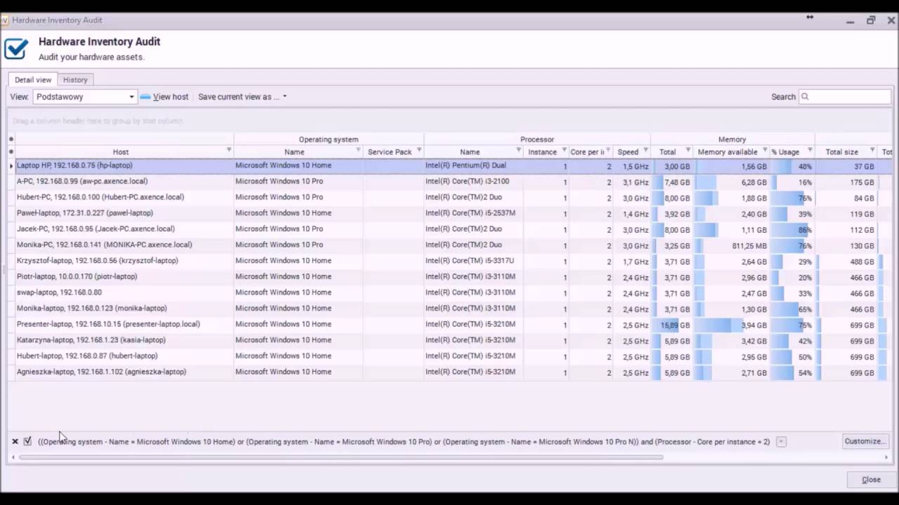 Guide to Axence nVision #3: Hardware and software inventory step-by-step