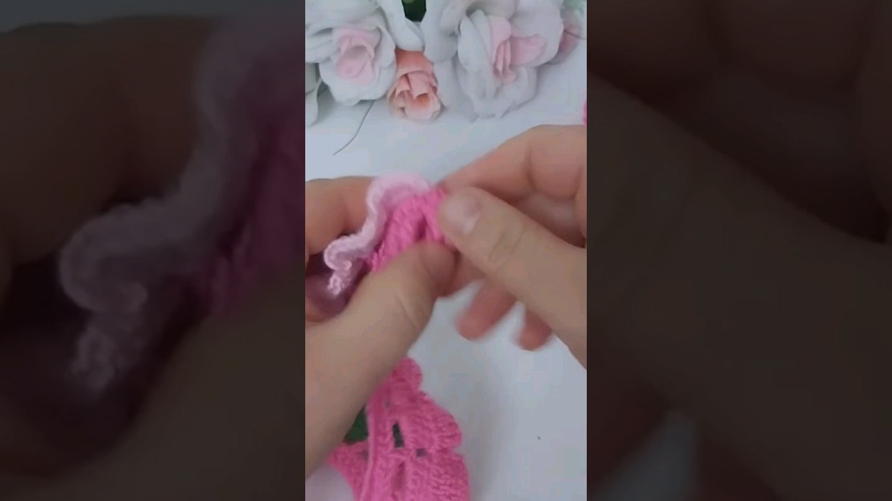 #crochet #crocheteasyflower #handmade