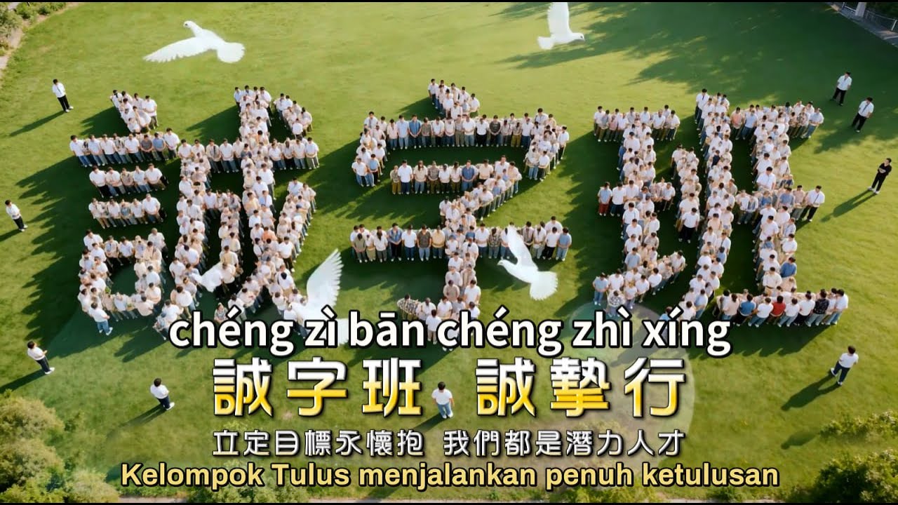 誠字班誠摯行 Kelompok Tulus Menjalankan Penuh Ketulusan