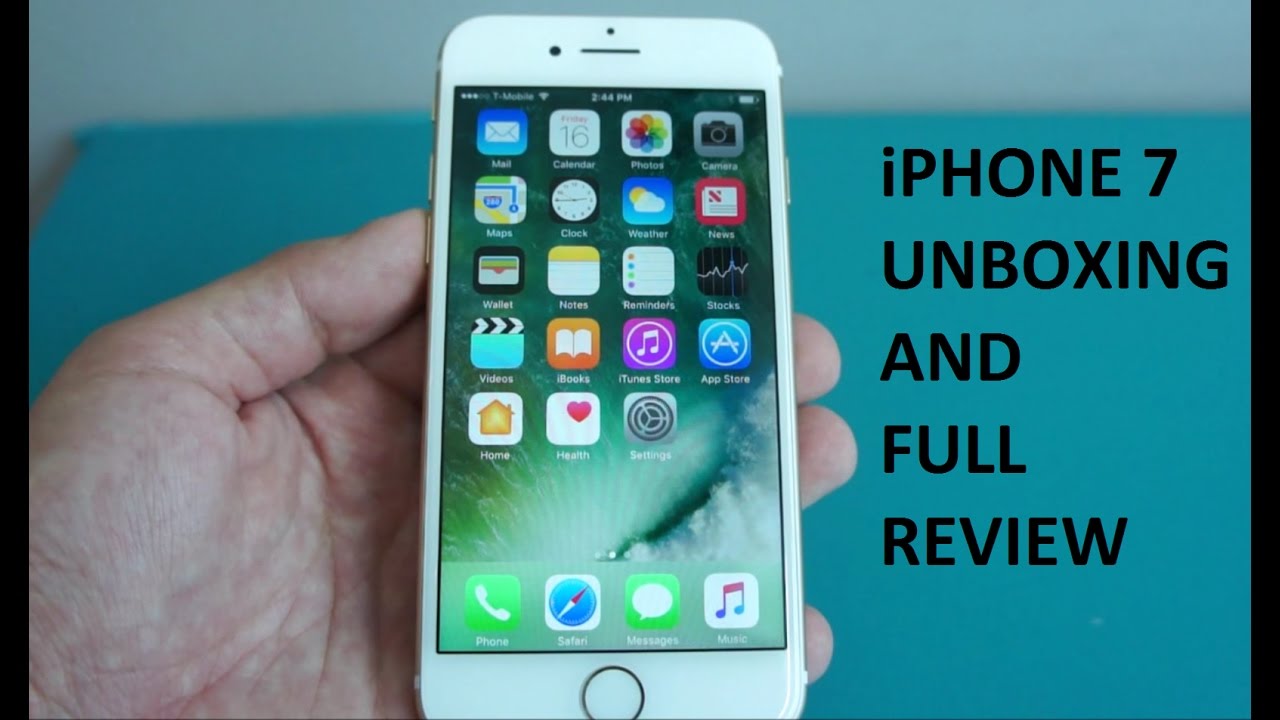 Apple iPhone 7 Unboxing and Full Review