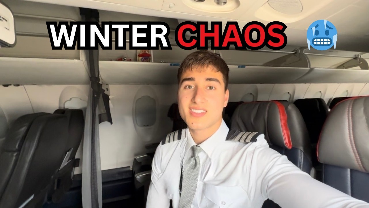 Airline Pilot Life | Freezing Overnights🥶