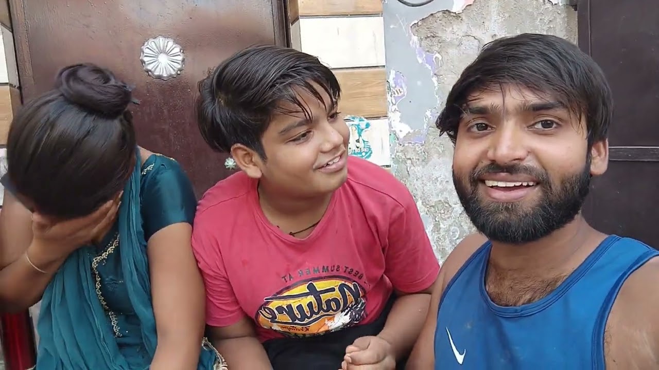 Golu ke bhanje ki pant fat rahi hai 🤣 #viral #vlog #masti #funny #vlogger #trending #india #family