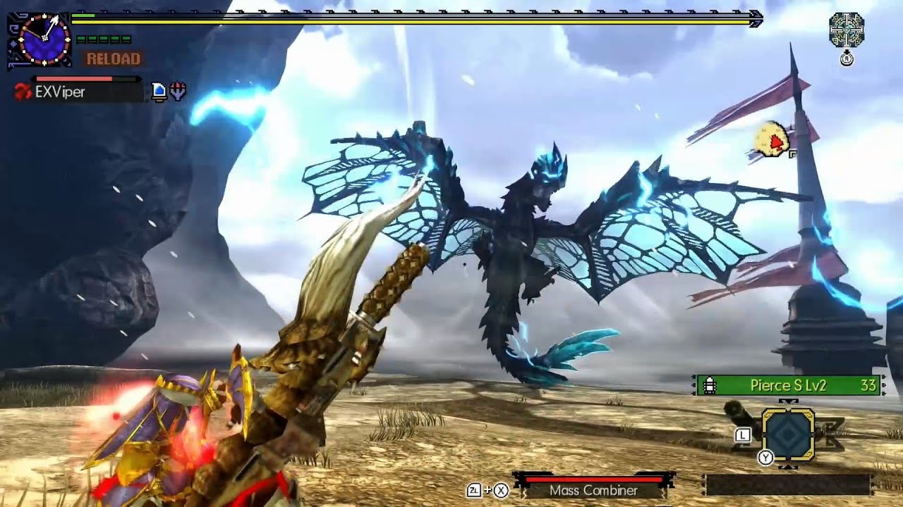 [MHGU/MHXX] EX Boltreaver Astalos 5'30