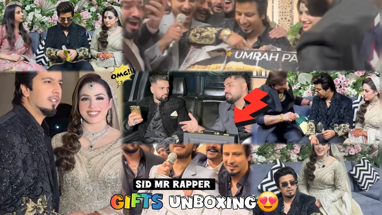 Sid Rapper ka AMAZING Waleema Vlog💝|| Salami un boxing 7 caror ka gift 😱