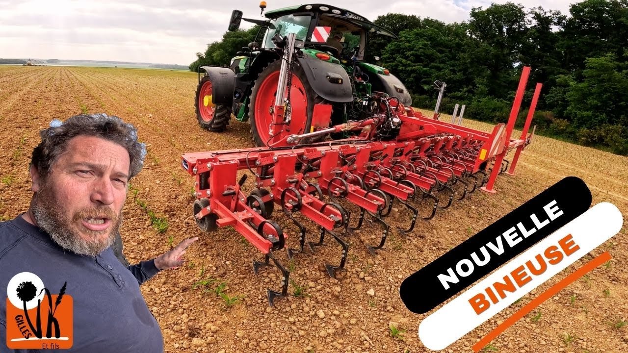 Nouvelle bineuse Horsch : on bine les maïs