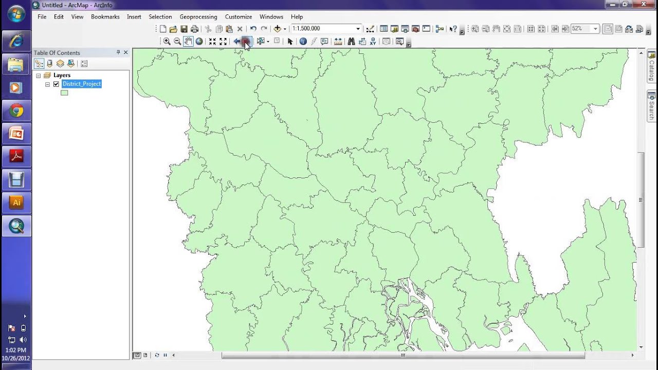 Lecture : 1 | ArcGIS 10 :  Introduction to ArcGIS 10