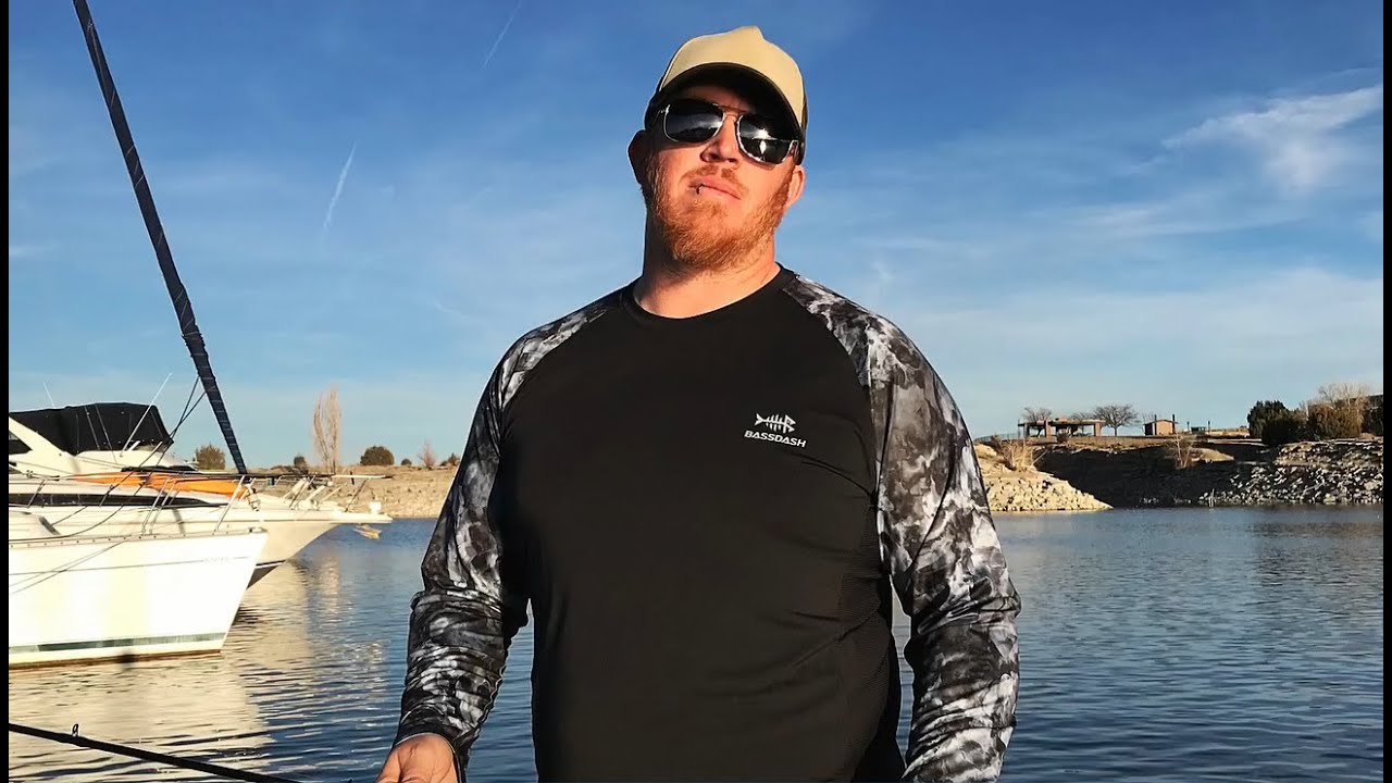 Bassdash Camo Sleeve Fishing Shirt