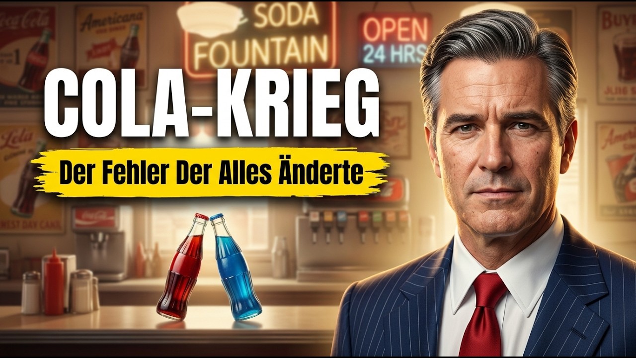 Coca-Cola vs Pepsi: Der Fehler, der Coca-Cola fast zerst&ouml;rte Dokumentation zum Einschlafen