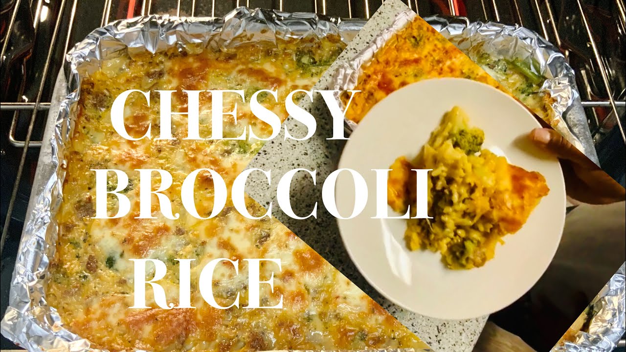 NEW!! CHEESY BROCCOLI RICE CASSEROLE RECIPE || ONE PAN DISH || FAMILY FAVORITE MEAL￼