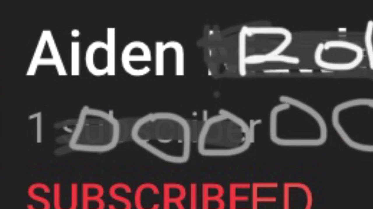Subscribble to him!