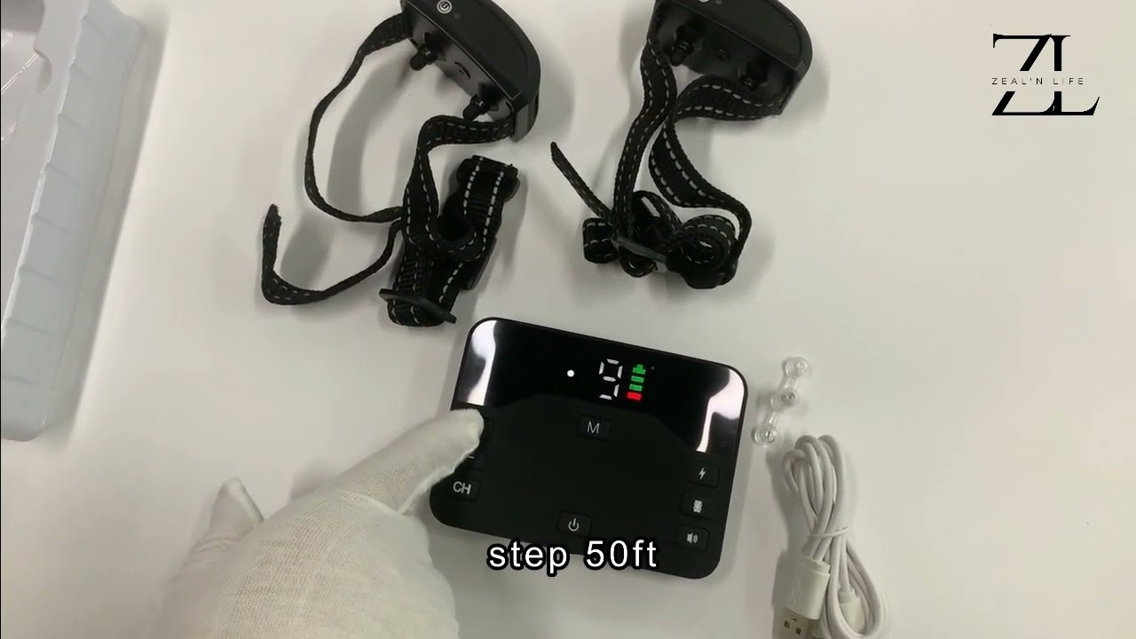 ZEAL N LIFE WIFI GPS DOG FENCE COLLAR TRAINING VIDEO