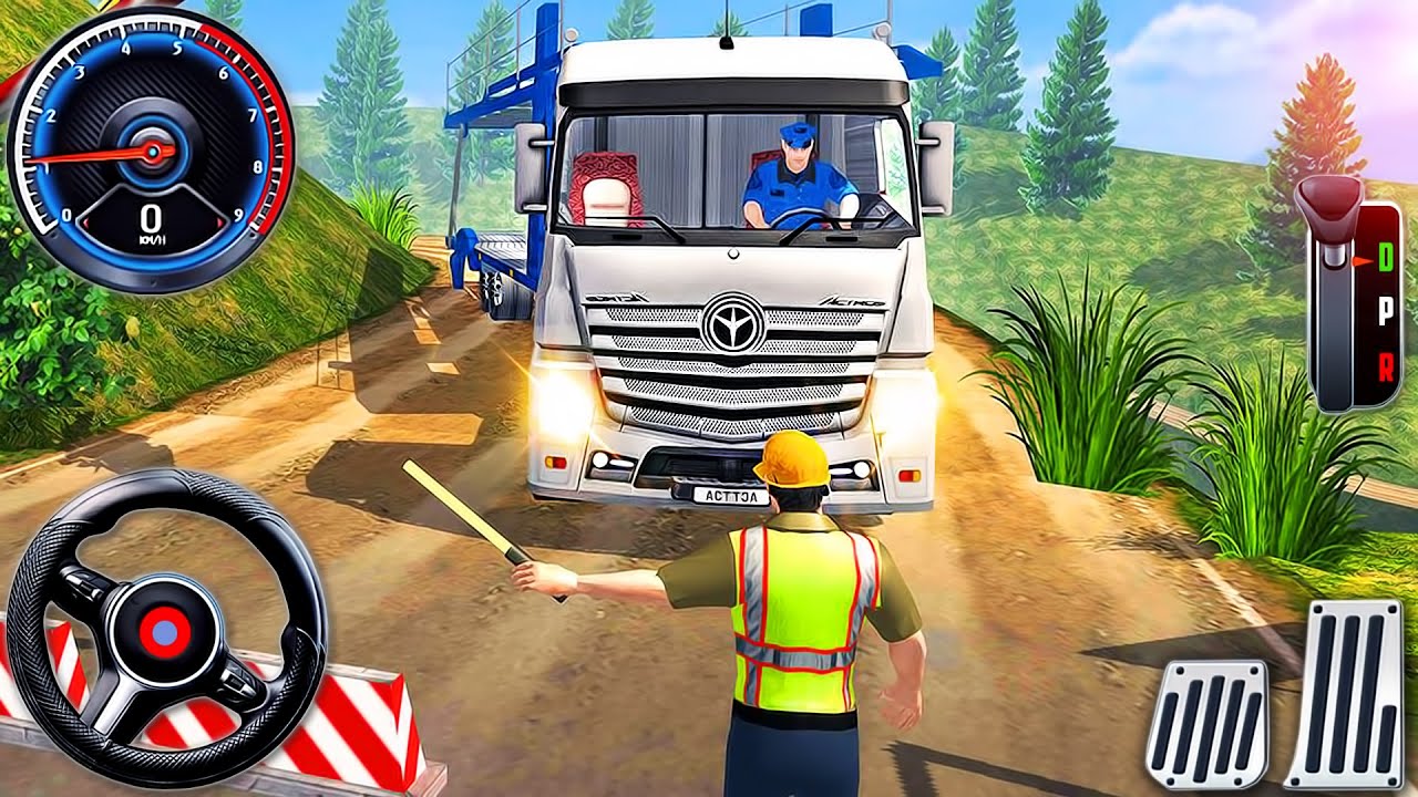 Offroad Truck Driving Simulator - Uphill Driver Transport 3D - Android GamePlay #2