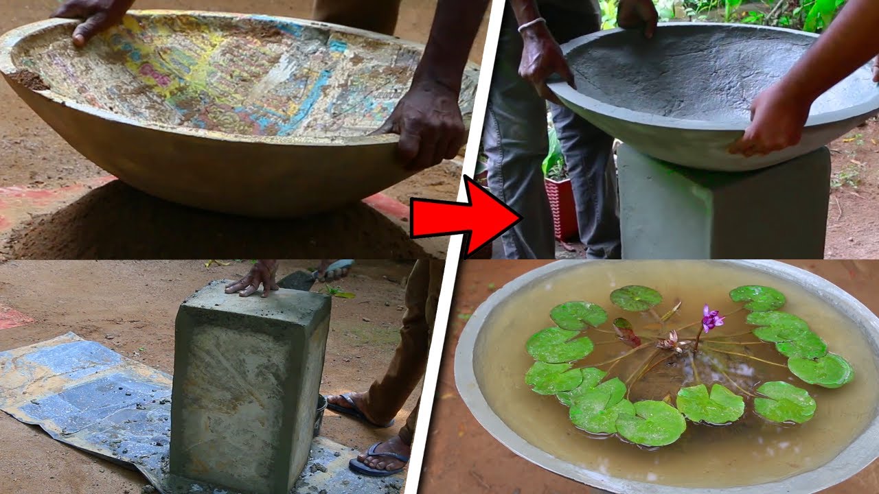 How to make Water Pond using cement | DIY