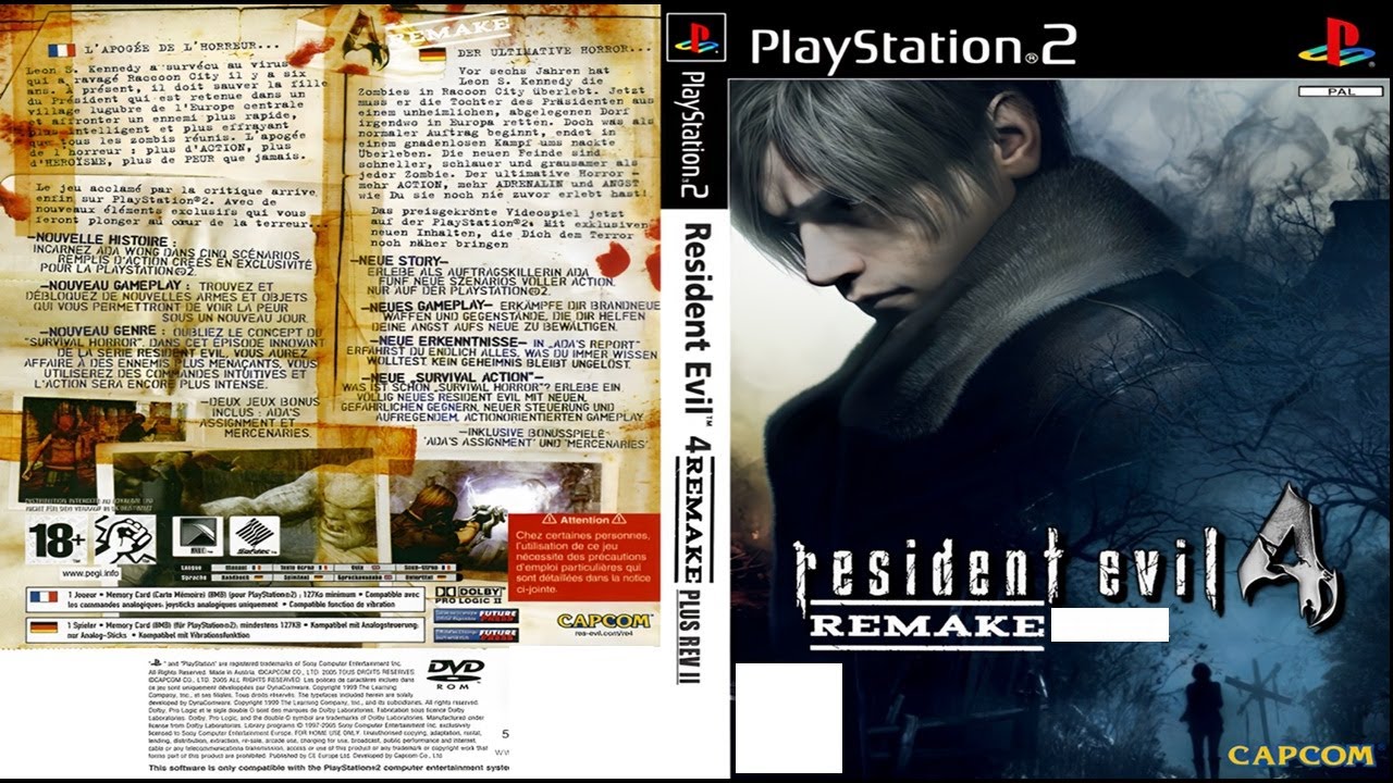 Resident evil 4 remake ps2 castelo completo