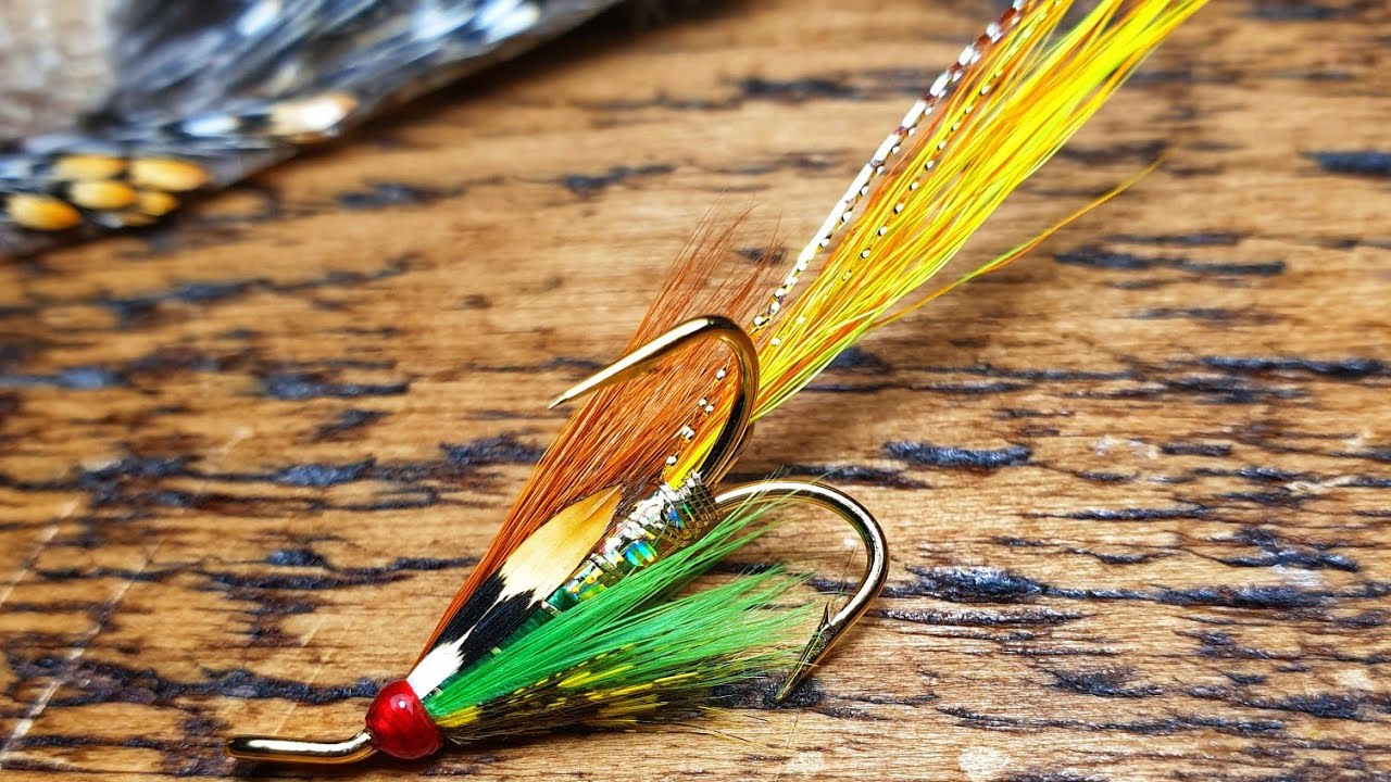 tying the green highlander salmon fly (hairwing variant)