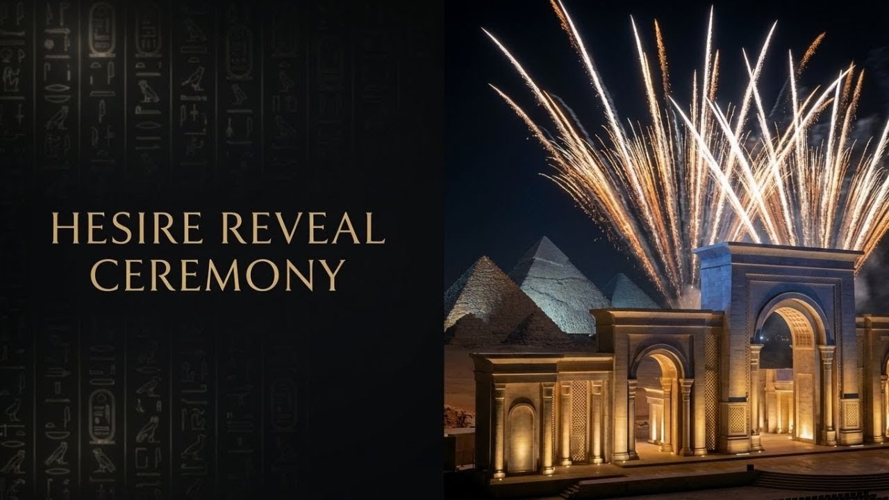 THE HESIRE REVEAL CEREMONY - حفل مراسم الكشف عن هيسير