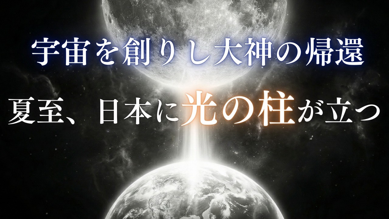 【春分カウントダウン⑤】ついに明かされる宇宙の設計図！月御神が告げる地球の終焉と誕生、地球の物理定数が書き換わる全貌を公開します。  全6回