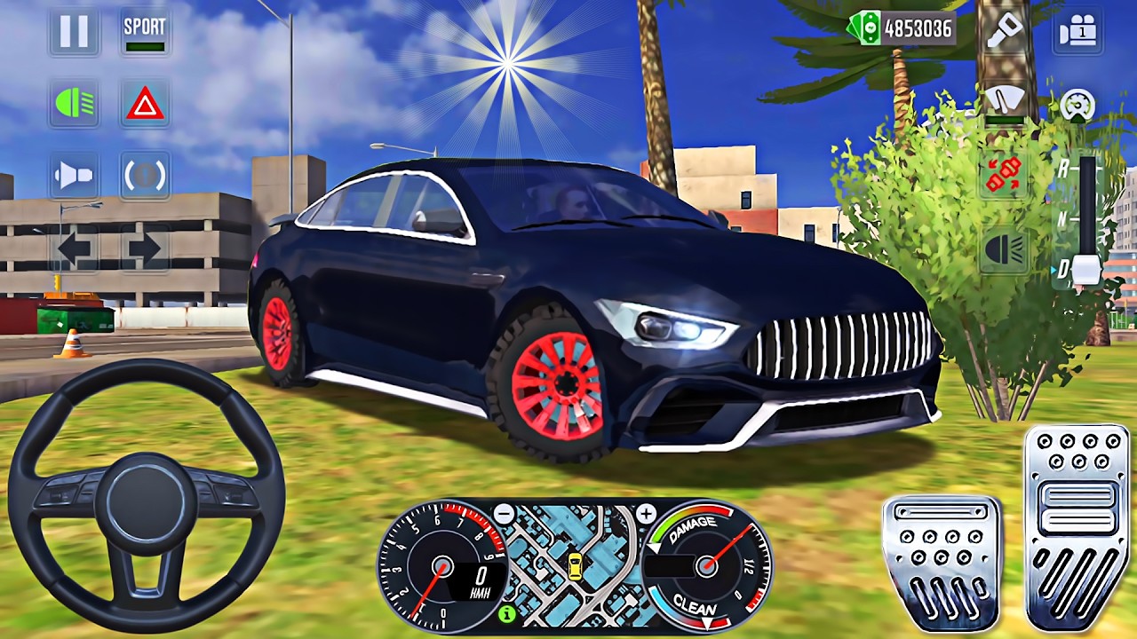 Luxury Taxi Driver Mercedes AMG GT - Taxi Sim 2022 Evolution Missions 3D | Android Gameplay