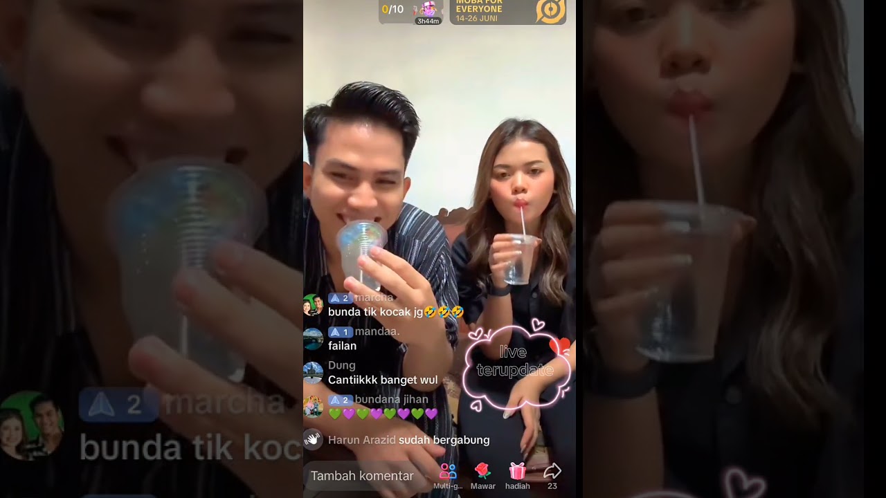 Wulan Lida dan Zainul Basyar mau dicarikan dekorasi pernikahan sama bunda Tika