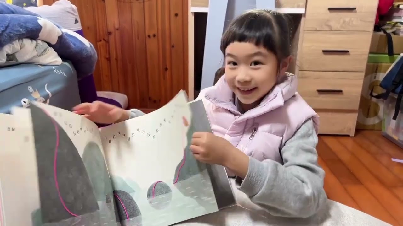 「開心讀書 快樂表達」口湖國小閱讀影片--二年級雨佟167小狐狸與熊寶