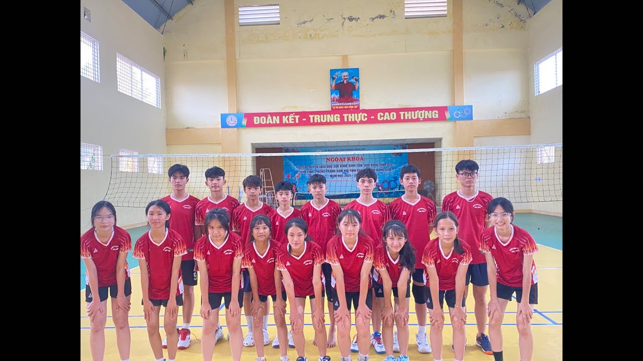 Bóng chuyền bảng C giải hội thao học sinh tỉnh Quảng trị lần 1 THCS Bảo Ninh - THCS Hải thành