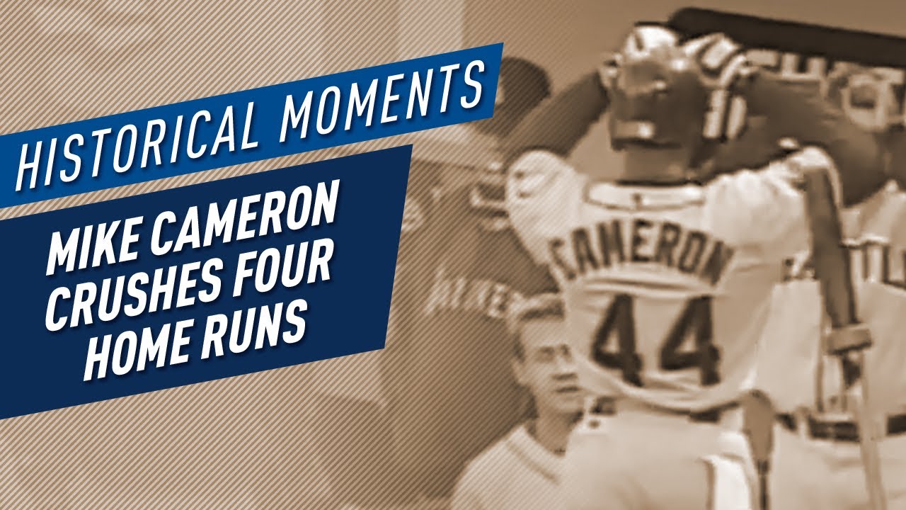 Mike Cameron's Crushes Four Home Runs