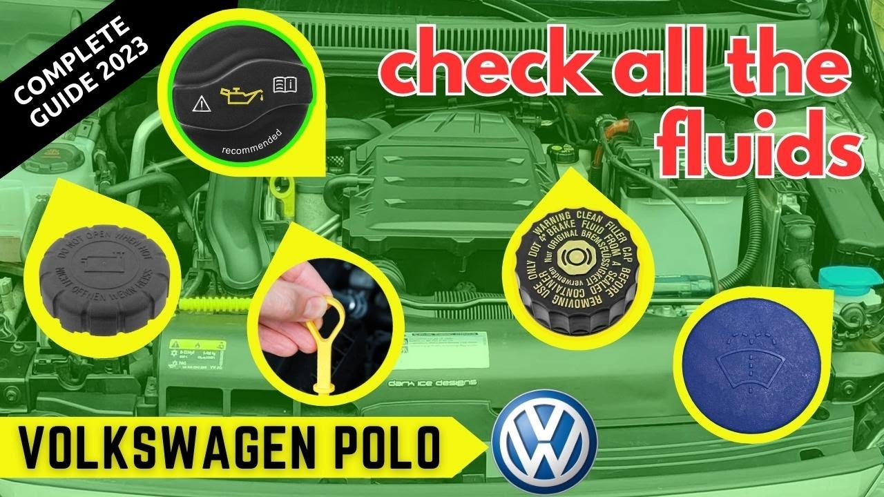 How to Check All Fluid Levels in Volkswagen Polo: Complete Guide 💥🔥😉 #volkswagen #diy