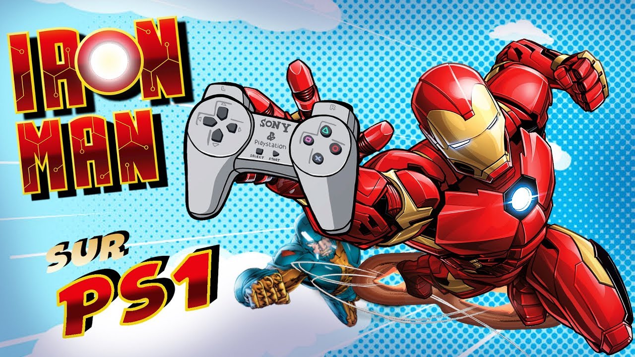 IRON MAN sur PS1 (Iron Man / XO Manowar Heavy metal)