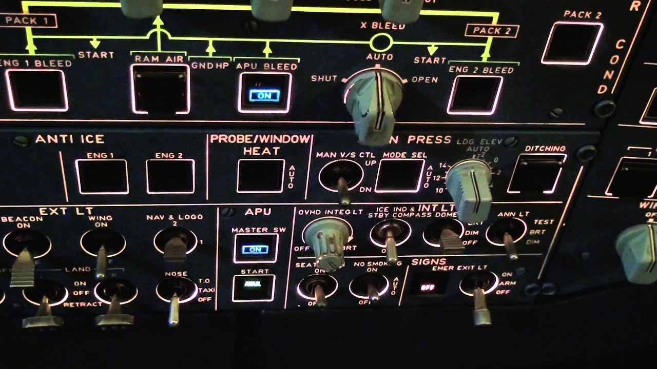 Полёт на Airbus A320: видео полного полёта из кабины (часть 1) — Baltic Aviation Academy