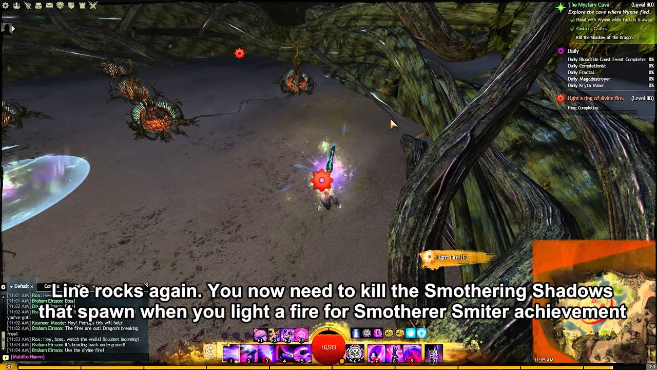GW2 Rock Dodger and Smotherer Smiter Achievements Guide