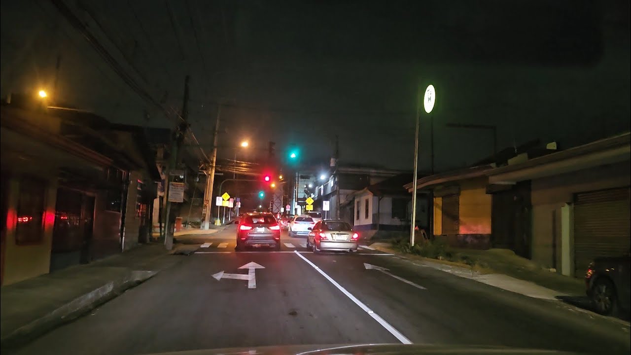 Calles de San Jose de noche! 