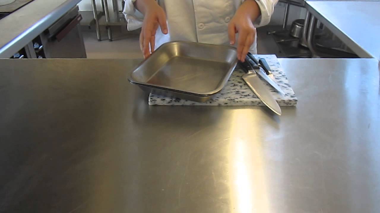 Cours de cuisine: Mise en place du poste