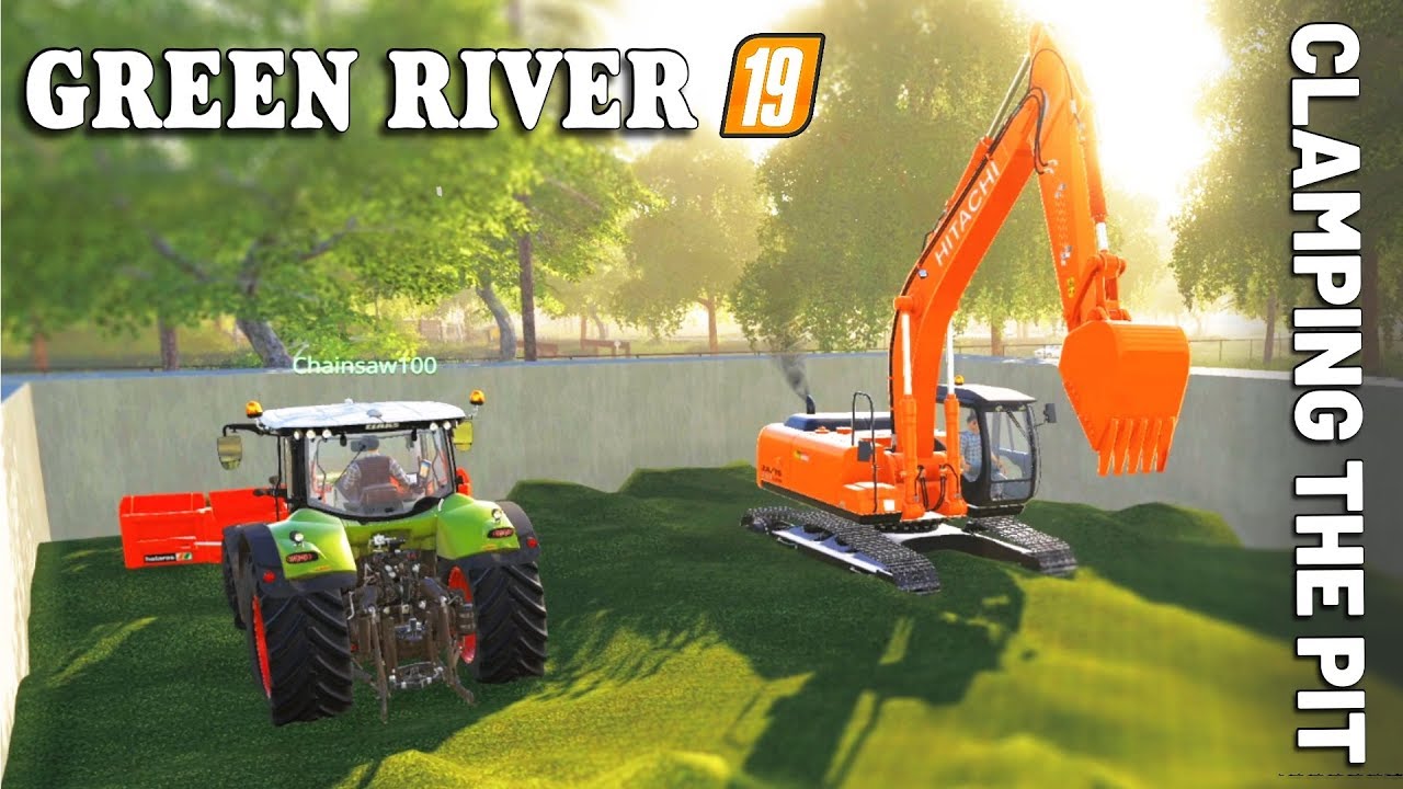 Уплотняем быстро. Сегодня у нас очень много дел! | Green River Farming Simulator 19 - Эпизод 7