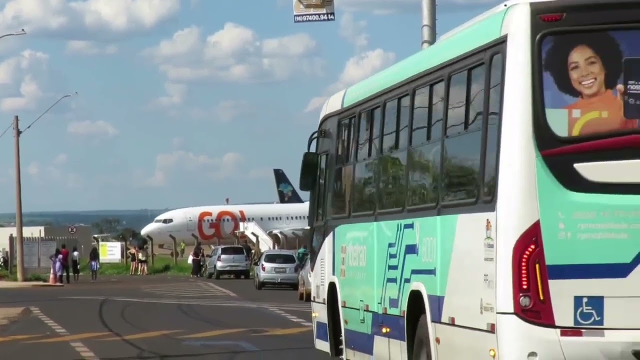 POUSO AZUL (NATAL/ RIBEIRÃO)E GOL (PORTO SEGURO/ RIBEIRÃO) DECOLANDO SENTIDO CONTRÁRIO 10/01/26