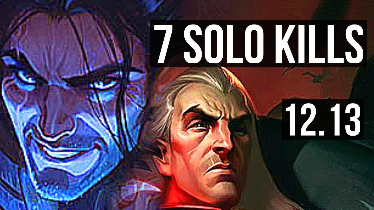 SYLAS vs SWAIN (MID) | 13/1/3, 68% winrate, 7 solo kills, Legendary | NA Diamond | 12.13