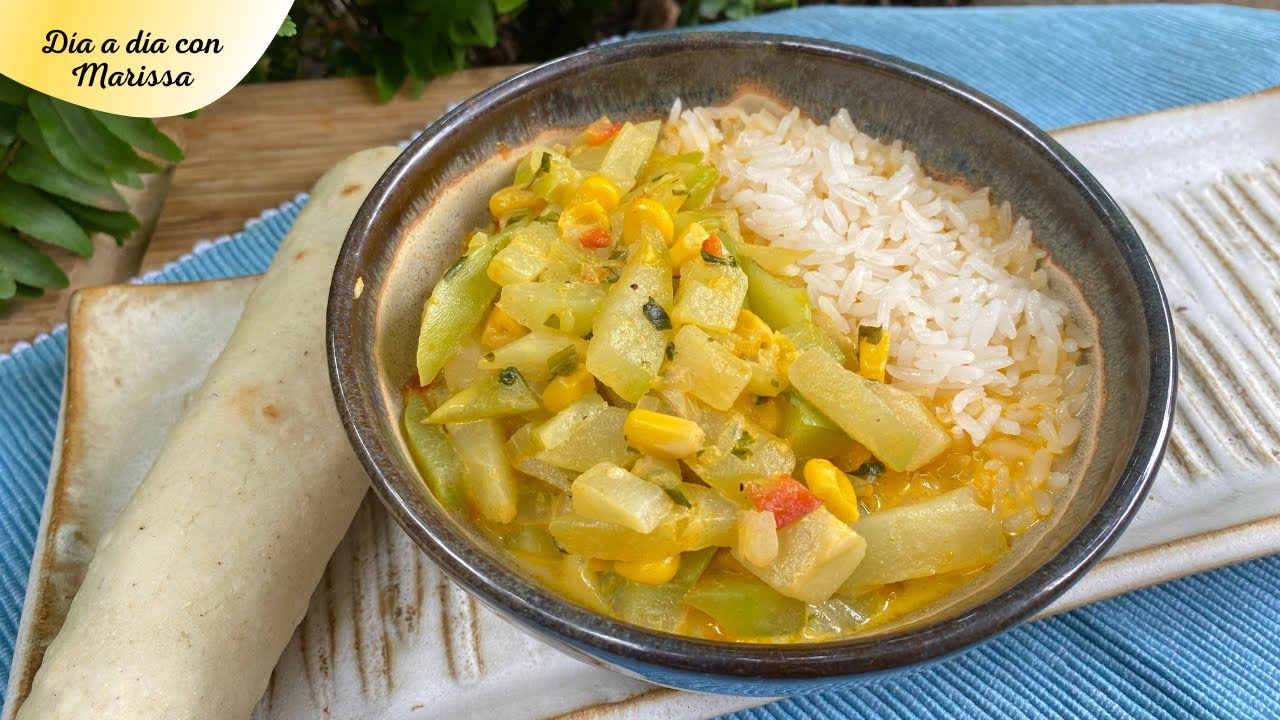 El famoso guiso de chayote como me lo enseñó mamá