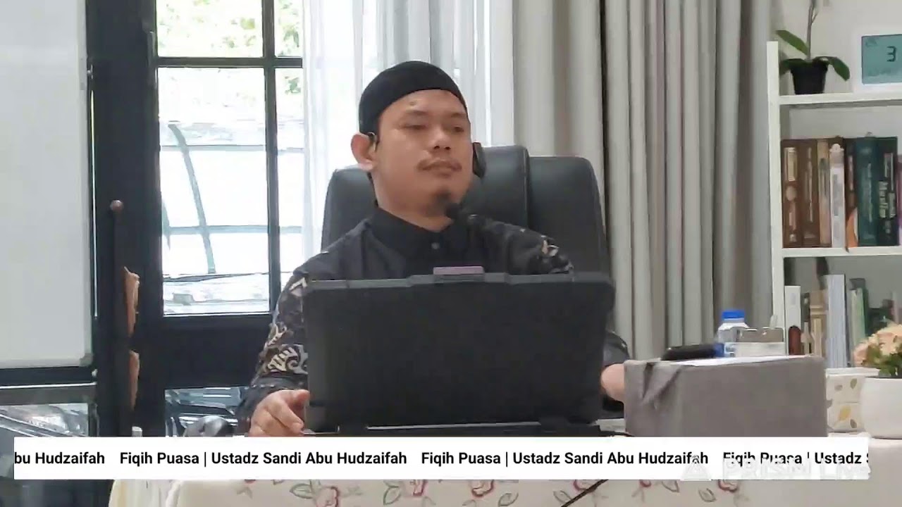 [Live] Fiqih Puasa | Ust Sandy Abu Hudzaifah |